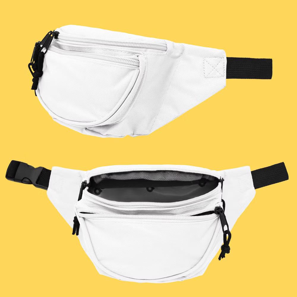 Dalix Fanny Pack w/ 3 Pockets Traveling Concealment Pouch Airport Money Bag - Image 52