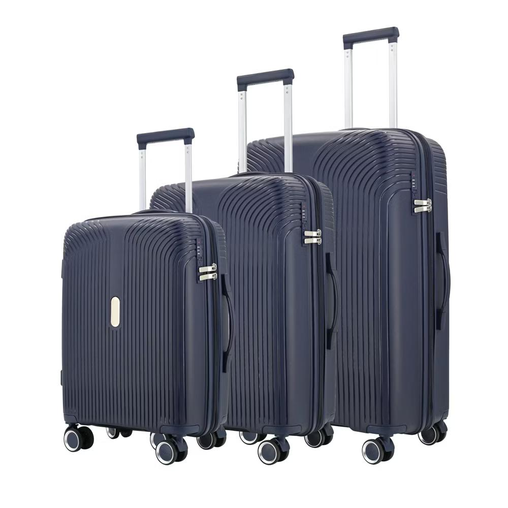 3-Piece Hardshell Expandable Luggage Set with 8 Spinner Wheels and Built-In Lock - 20", 24", 28" - Image 3
