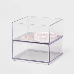 Plastic Organizer Tray Clear