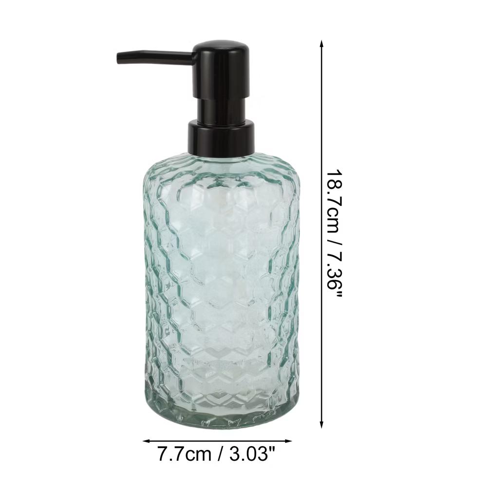 Classic Cylindrical Soap Pump Dispenser 500ml 1 Pc - Image 5