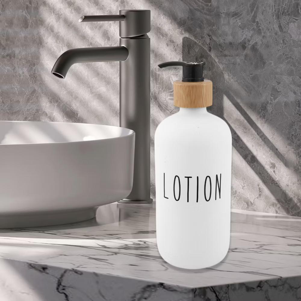 Elegant Contains the Letters DISHES Soap Pump Dispenser for Bathroom 16.9oz 1 Pc - Image 45