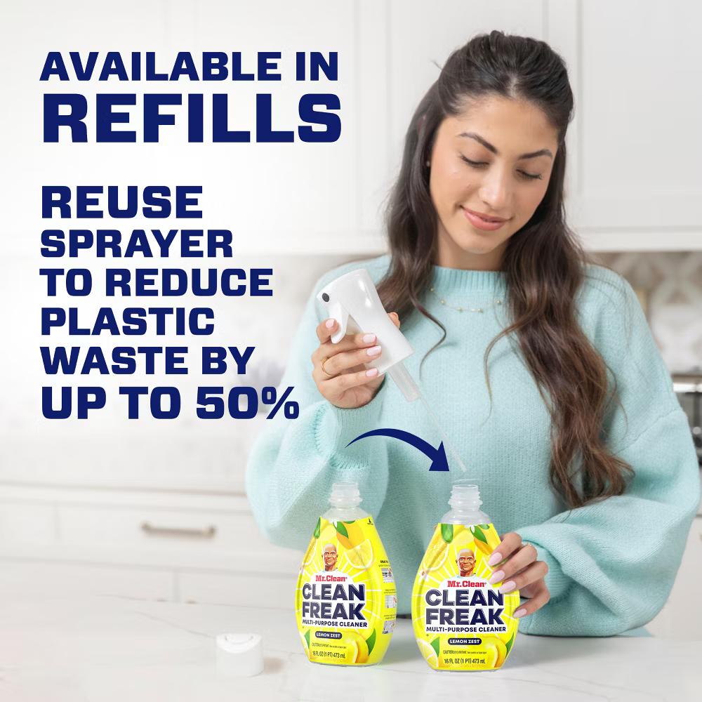 Mr. Clean Lemon Zest Clean Freak Multi-Purpose Cleaner - 16 fl oz - Image 3