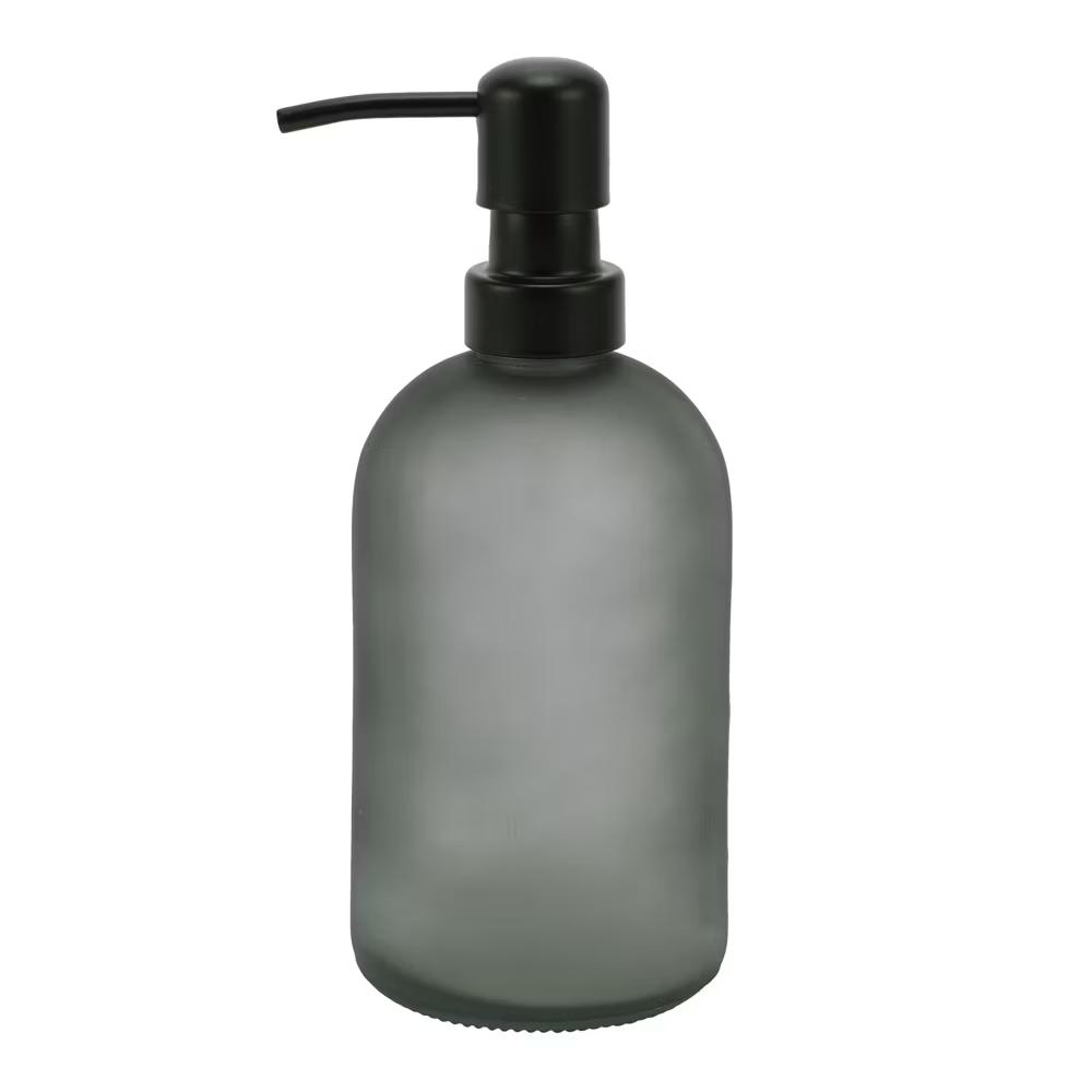 Simple Cylindrical Soap Pump Dispenser for Kitchen 400ml 1 Pc - Image 7