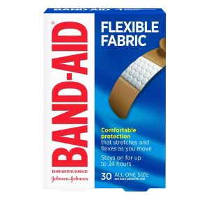 Flexible Fabric Brand Comfortable Protection Bandages - 30ct