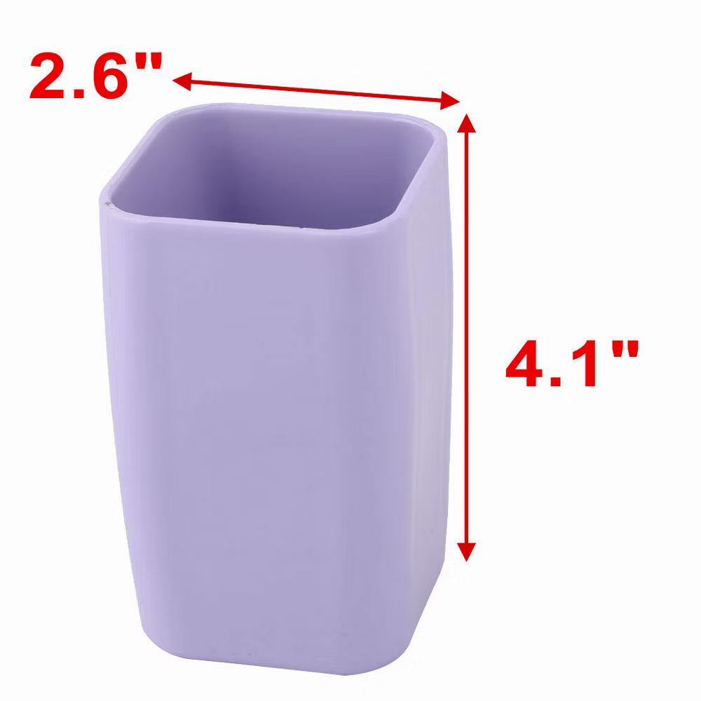 Bathroom Plastic Toothbrush Toothpaste Holder 300ml - Image 10