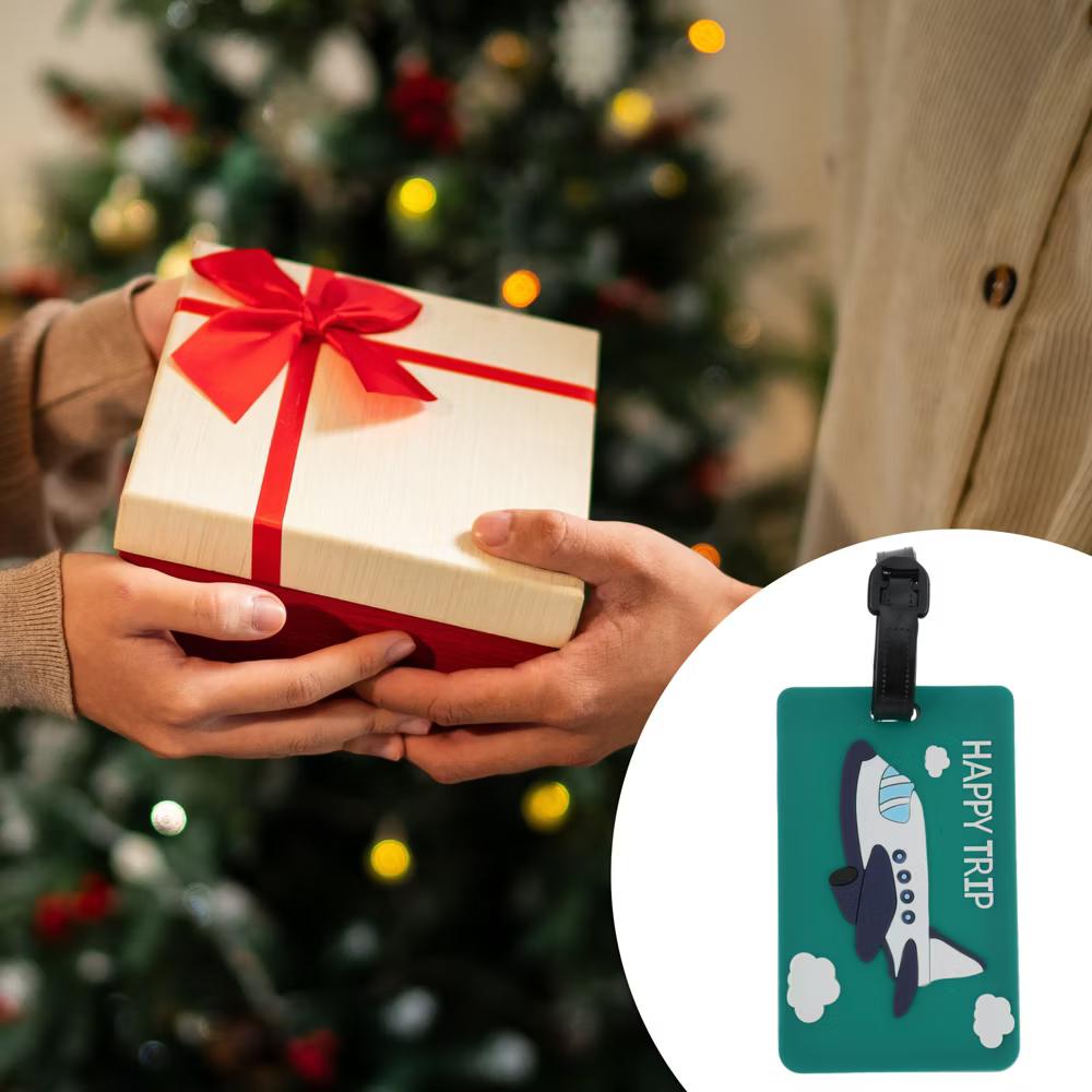 Happy Pattern Luggage Tag 1 Pc - Image 11