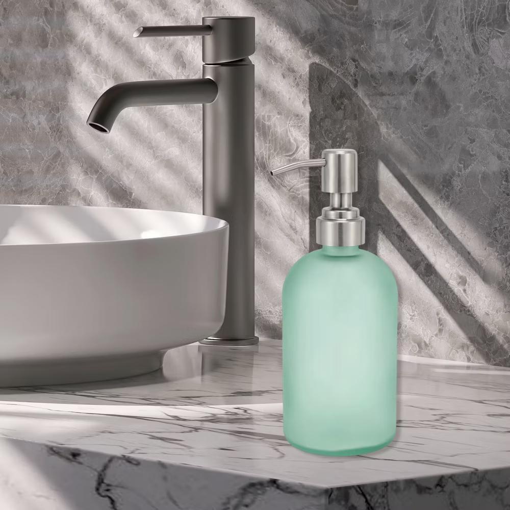 Simple Cylindrical Soap Pump Dispenser for Kitchen 400ml 1 Pc - Image 20