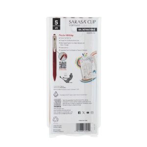 Zebra Sarasa Vintage 5pk