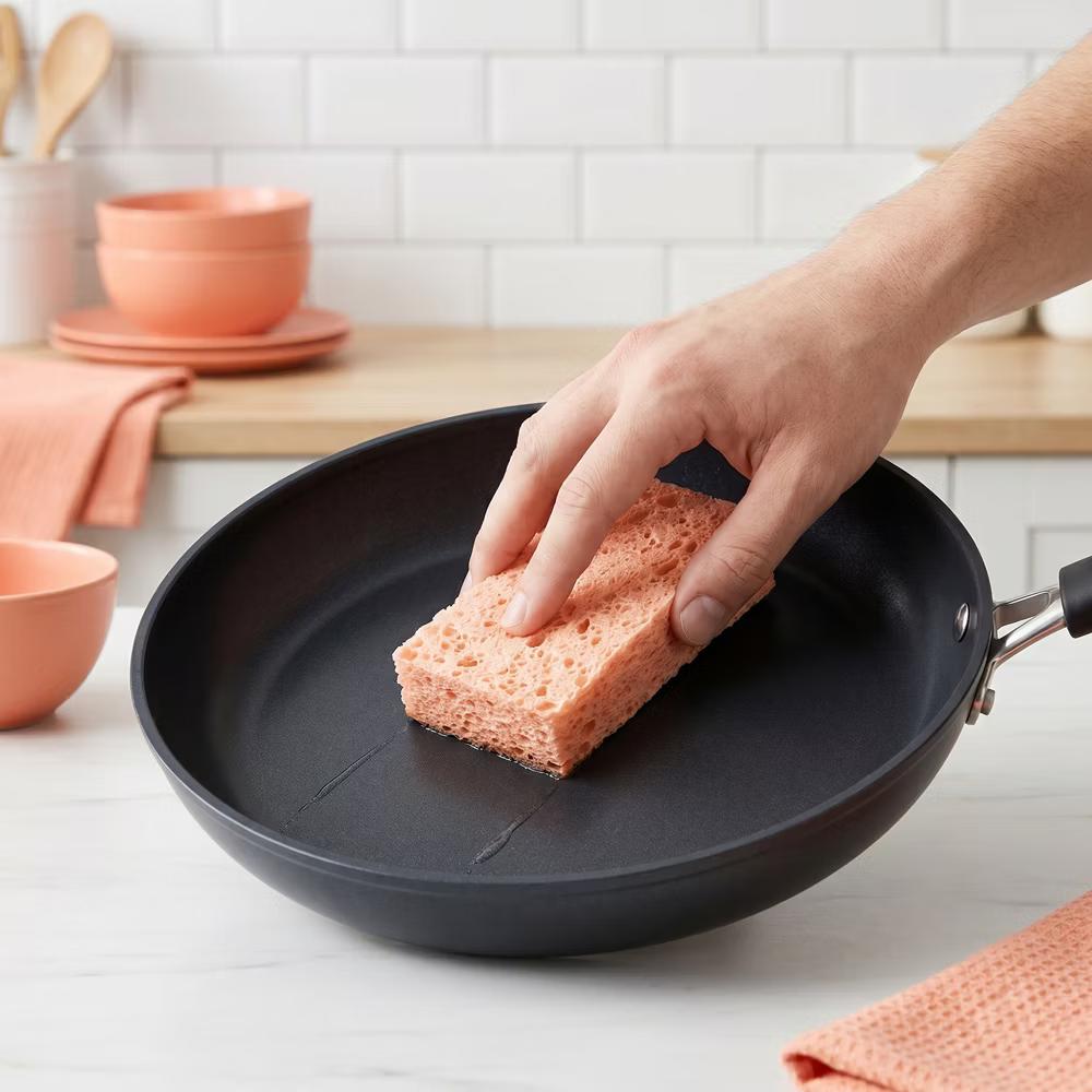 Kitchen Household Cleaning Non-Scratch Cleaning Sponge 6 Pcs - Image 30