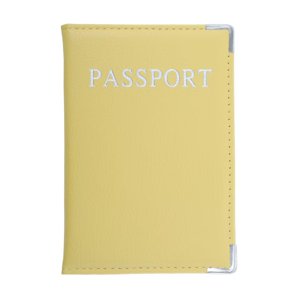 Metallic Edge Passport Holder 1 Pc - Image 36