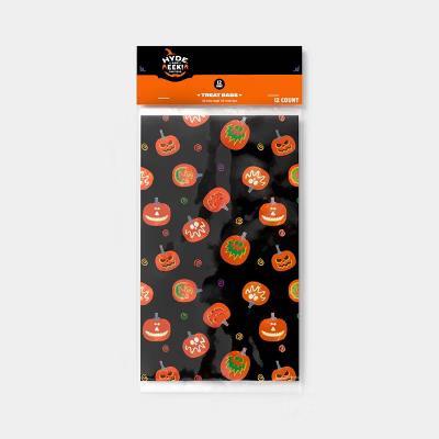 12ct Pumpkins Cello Bag Party Favor - Image 3