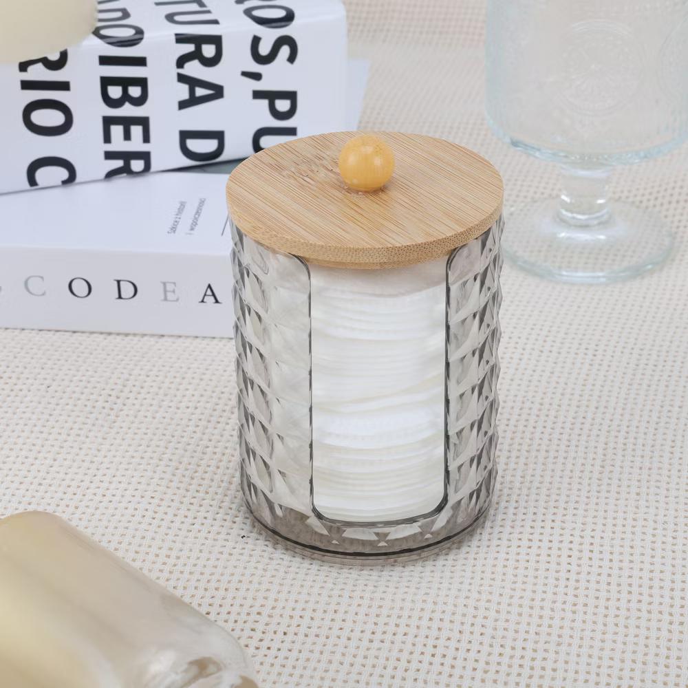 Compact Diamond-pattern Bath Canister 1 Pc - Image 15