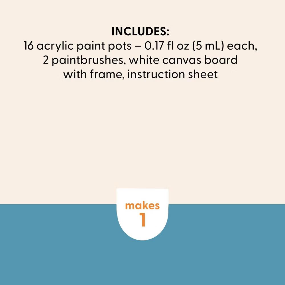 Tablescape Still Life Paint by Number Craft Kit - Image 4