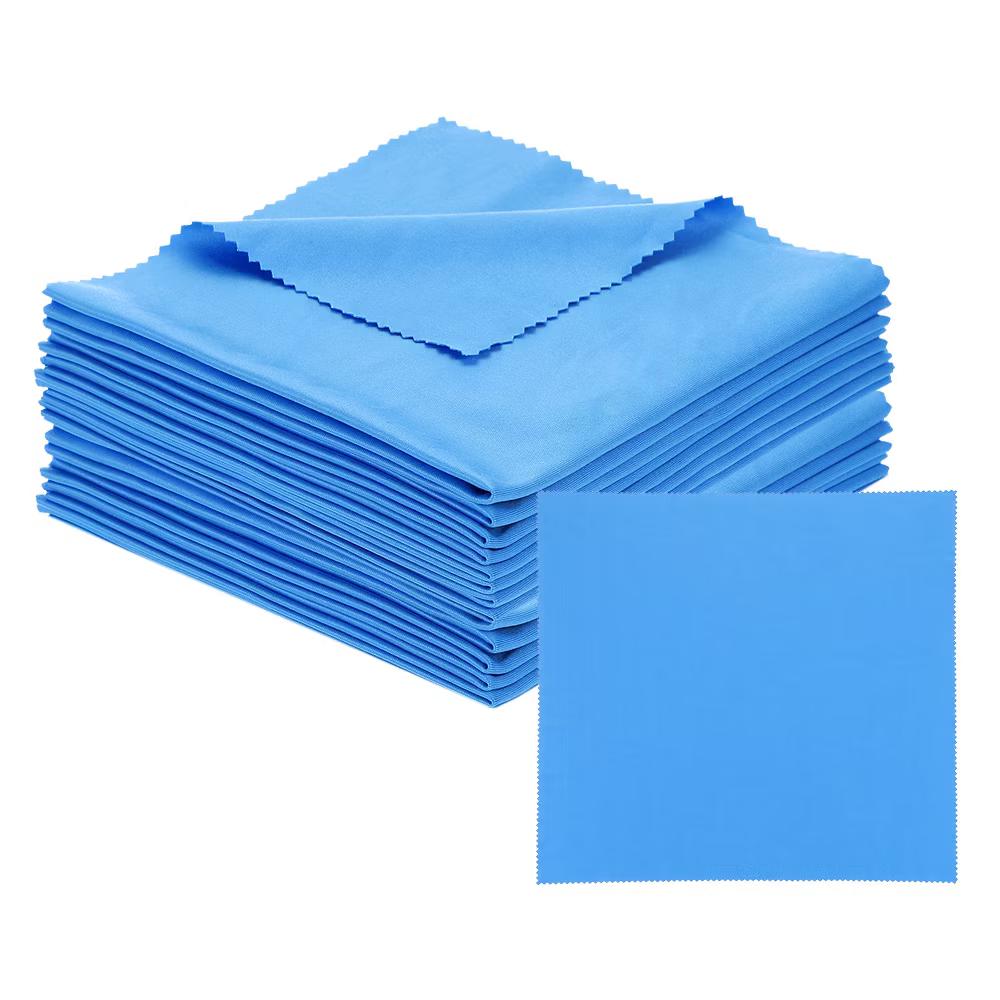 Soft Lightweight Eyeglass Camera Lens Microfiber Cleaning Cloth 12 Pcs - Image 6