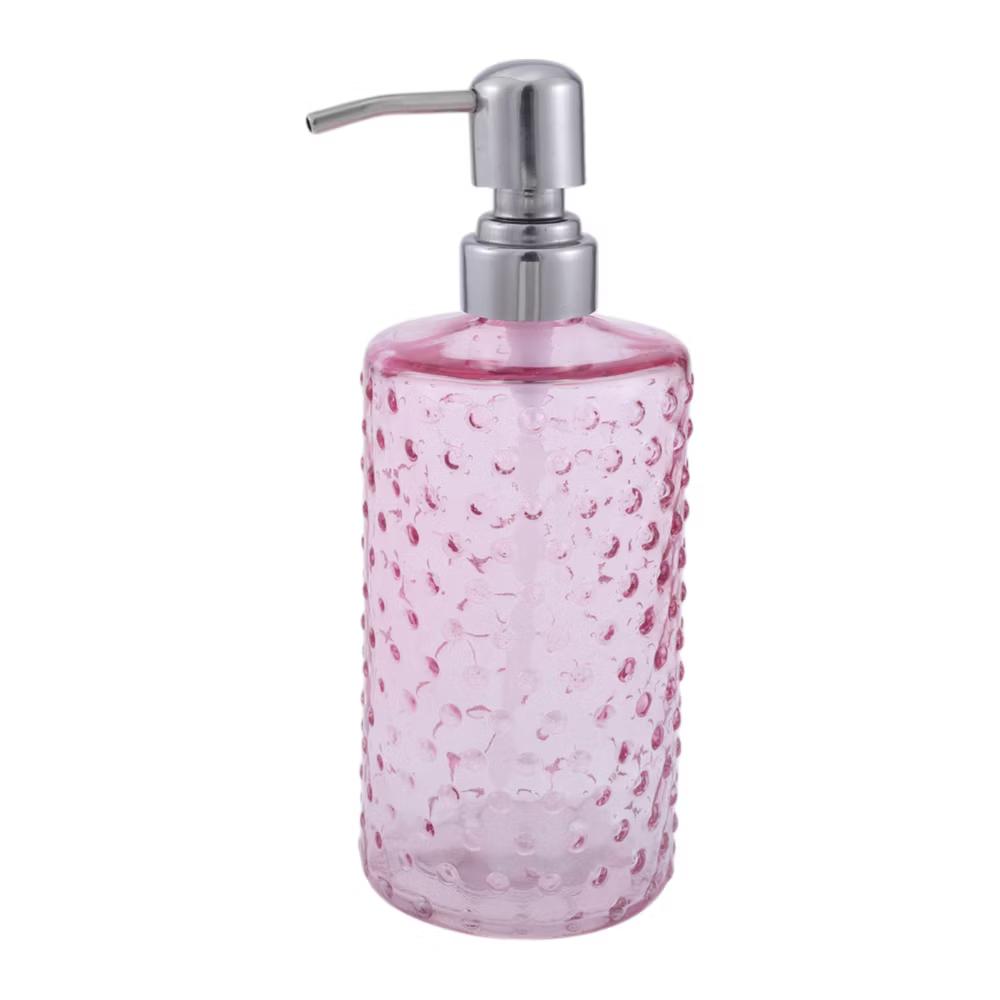 Elegant Polka Dot Pattern Soap Pump Dispenser for Bathroom 16.9oz 1 Pc - Image 59