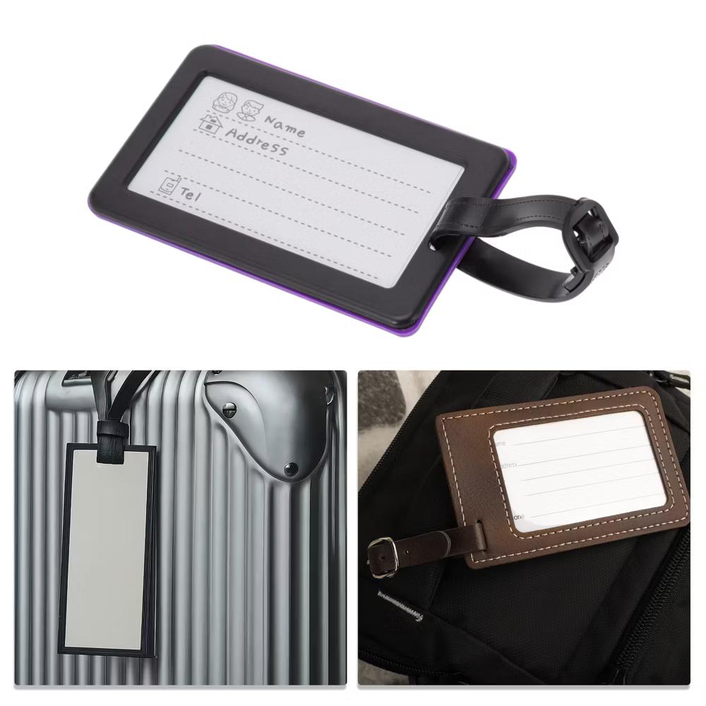 Airplane Lines Pattern Luggage Tag 1 Pc - Image 13