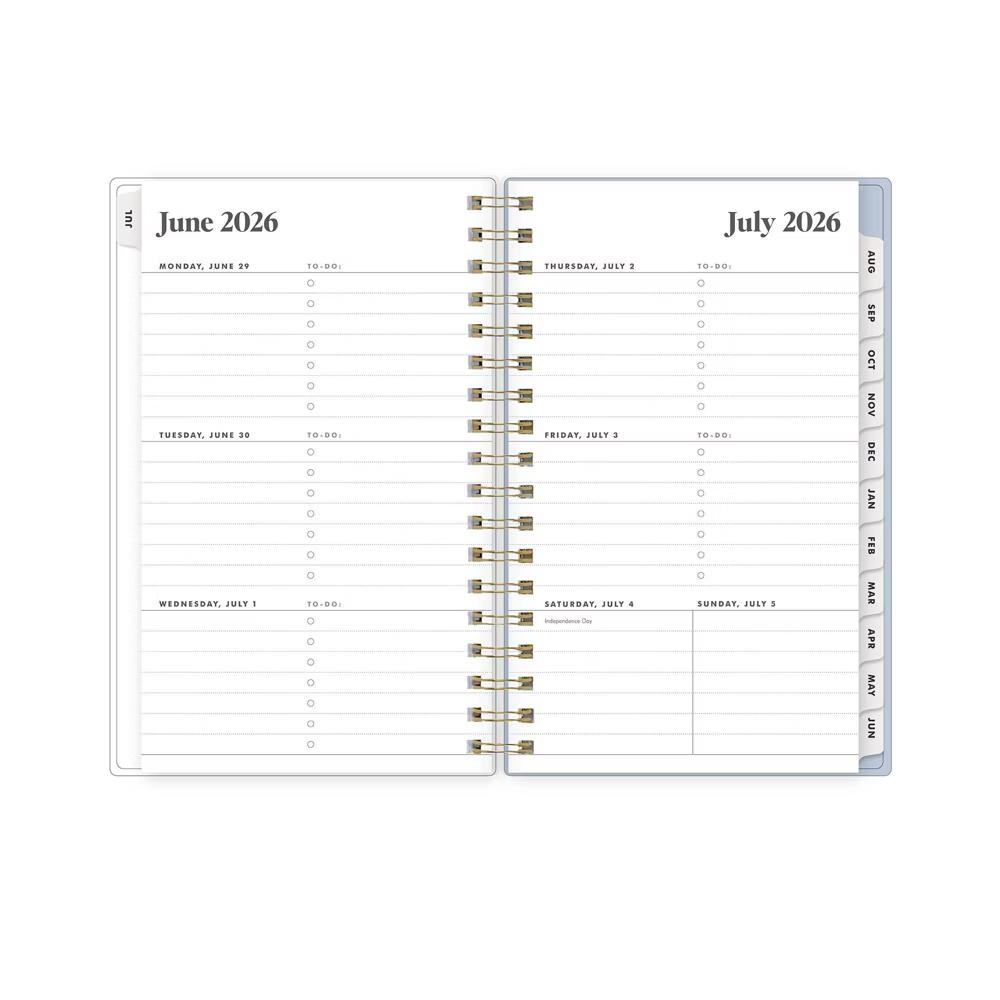 The Everygirl 3.625"x6.125" 2026-2027 Weekly/Monthly Planner Tayton Safety Wirebound - Image 8