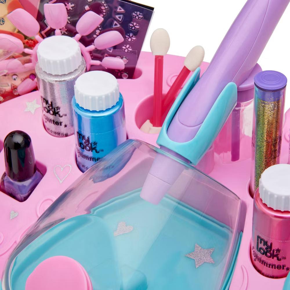 My Look Glitter & Shimmer Designer Nail Art Kit - Image 5