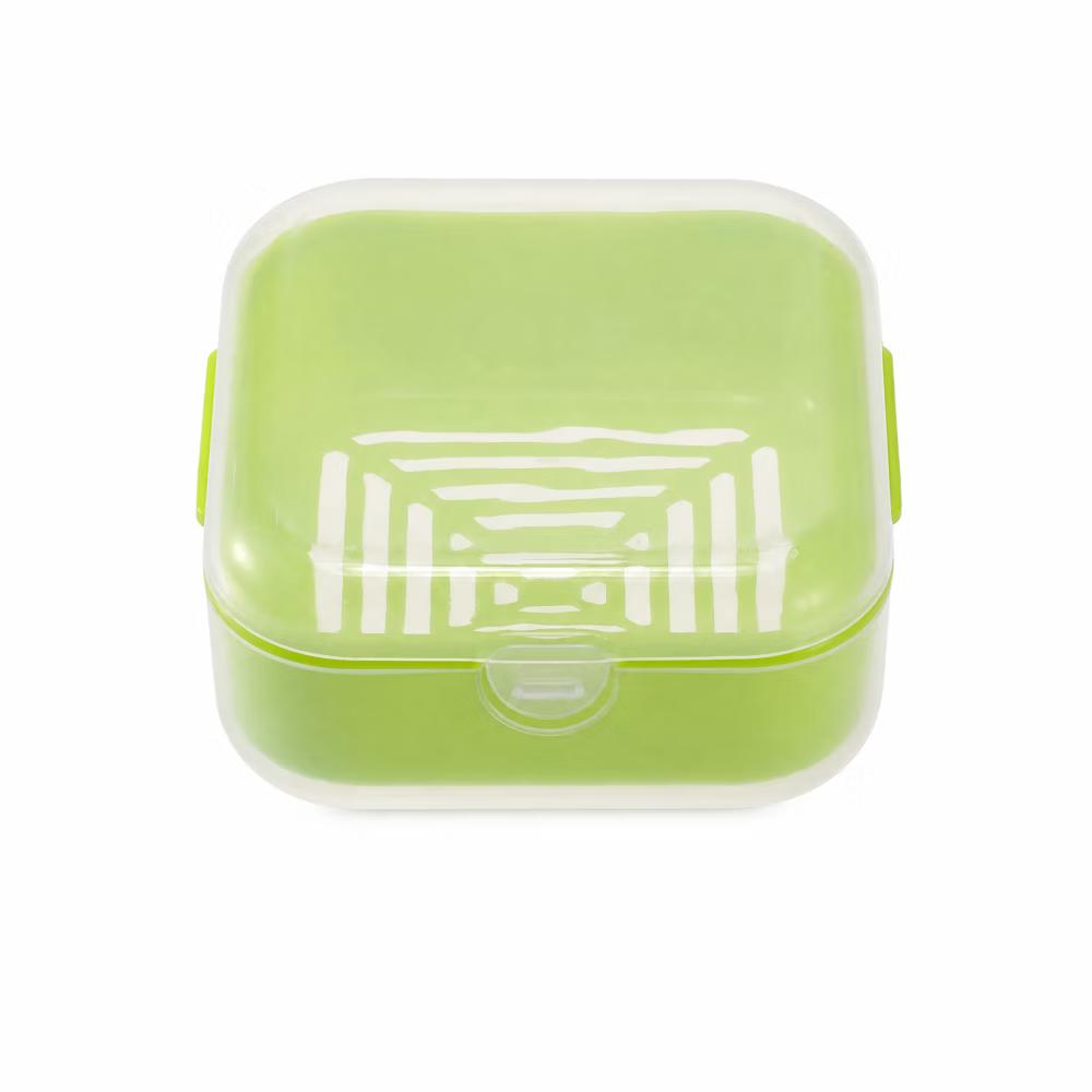 Square Double-layer Drain Soap Dish 1 Pc - Image 11