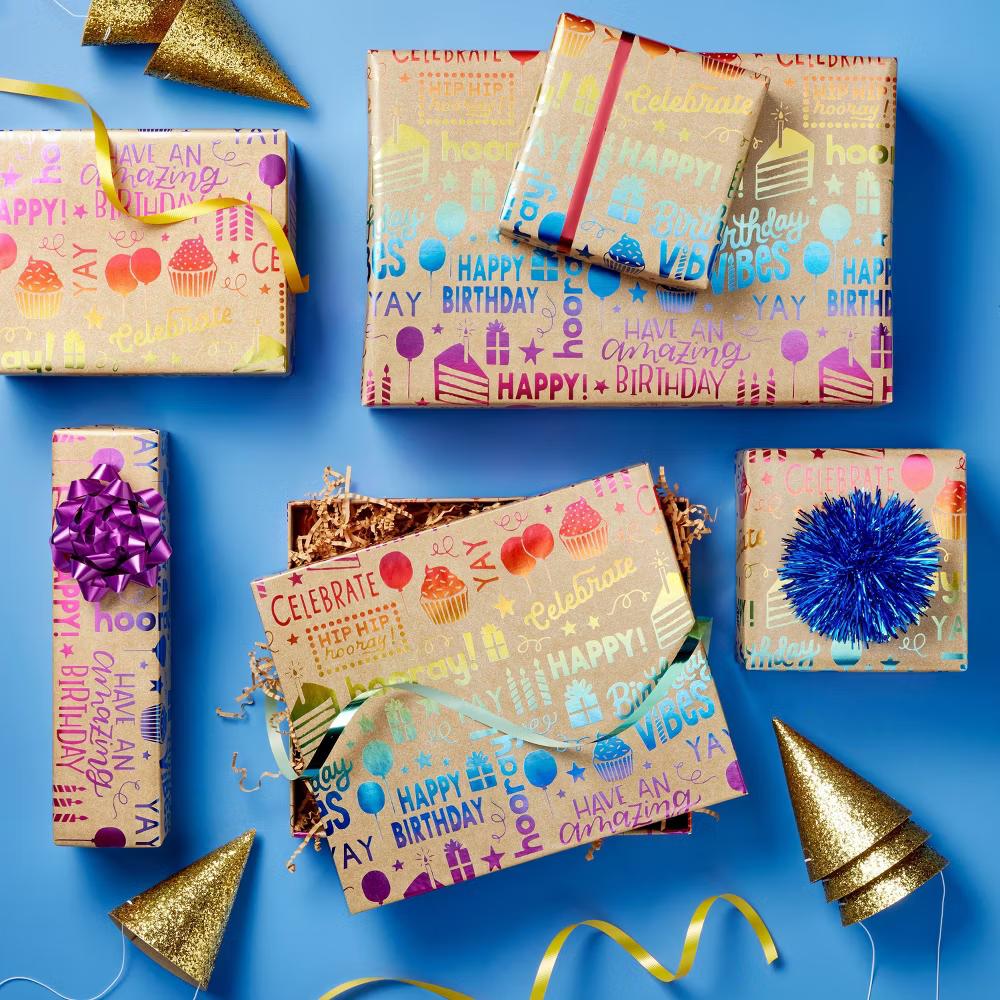 10ct 5" Glittered Party Hats Gold - Image 2