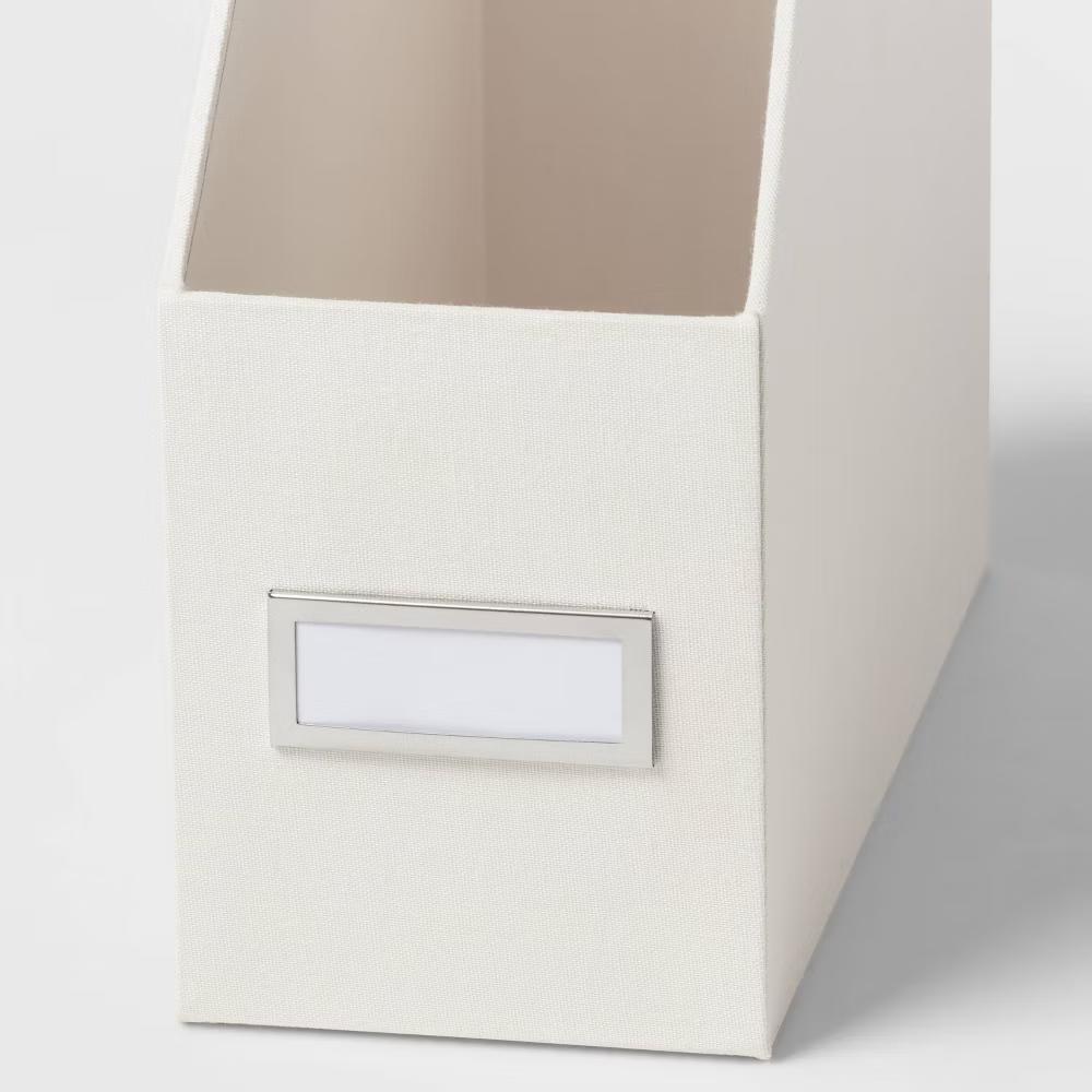 Canvas Magazine File Holder and Organizer - Image 9