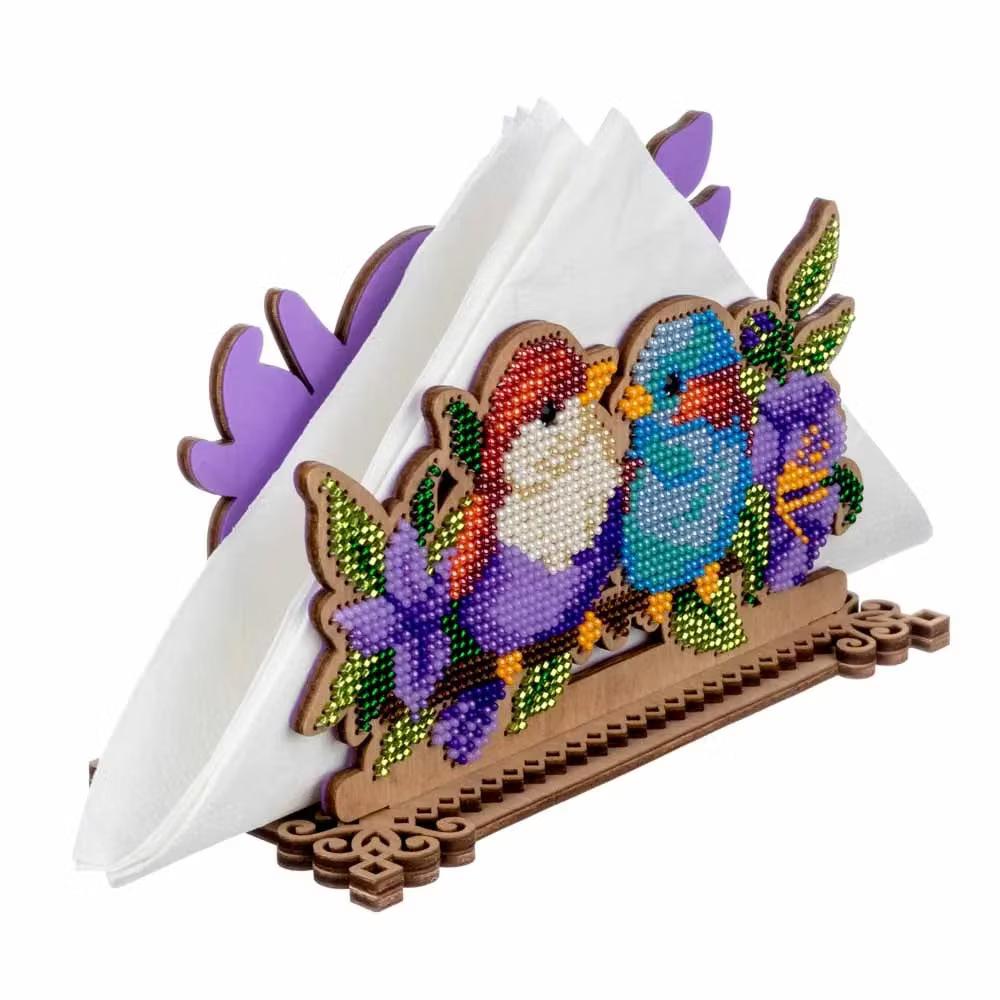 Crafts Bead embroidery kit on wood FLK-532 - Image 2
