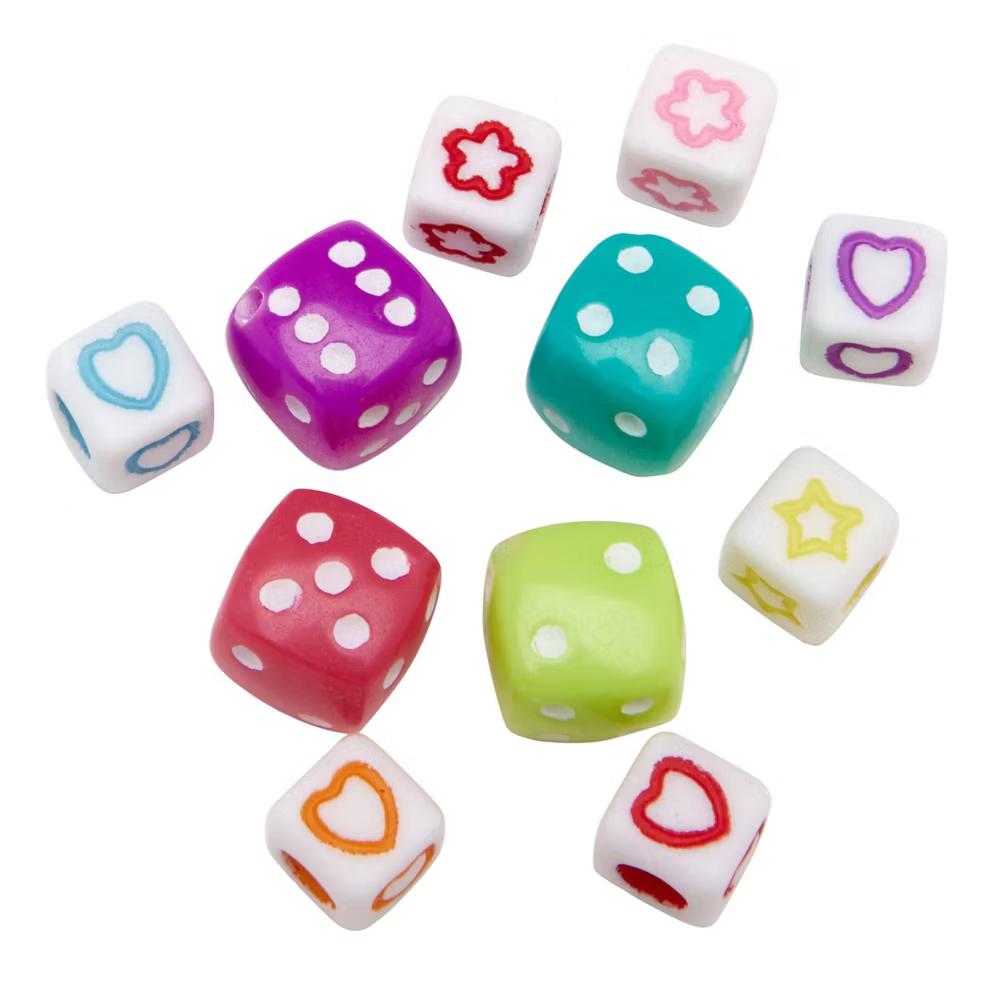 My Look A to Z Jewelry Kit: Creative Thinking Craft, Includes Beads & Elastic Cord - Image 4