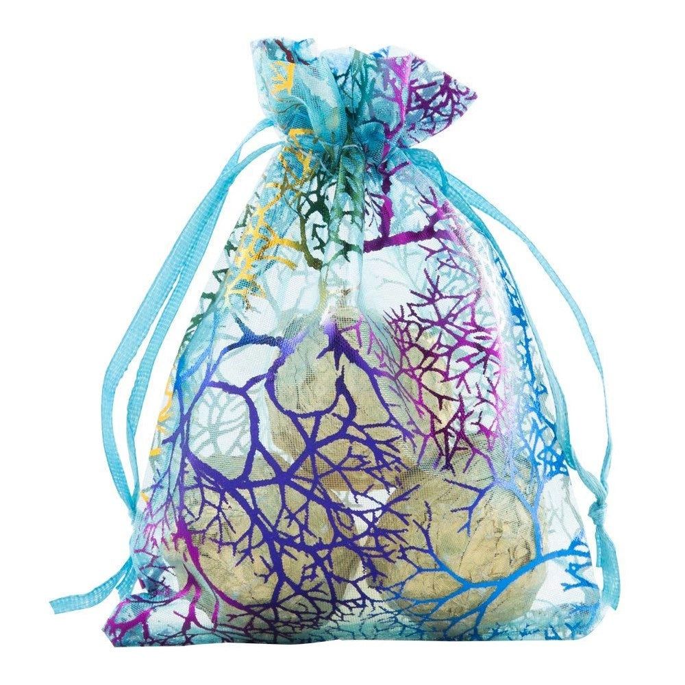 Home Collection Sheer Coralline Organza Gift Bags