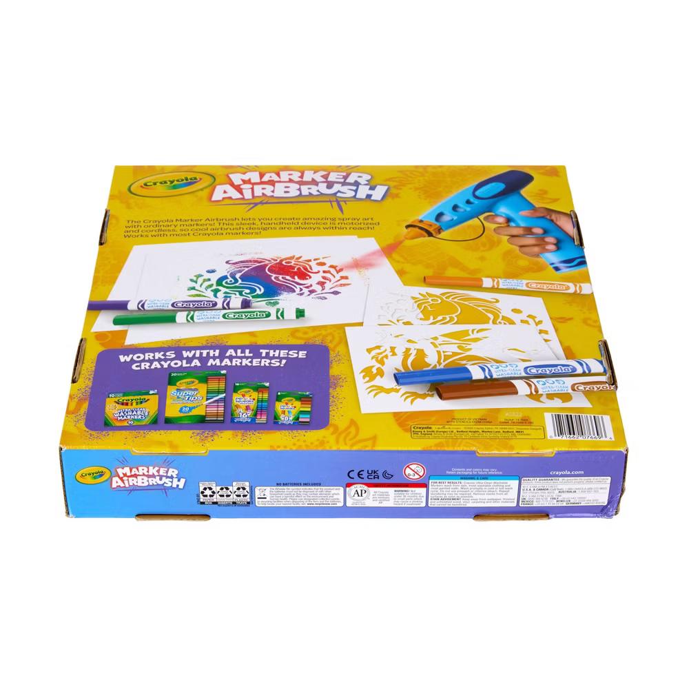 Marker Airbrush Drawing and Coloring Kit - Image 2