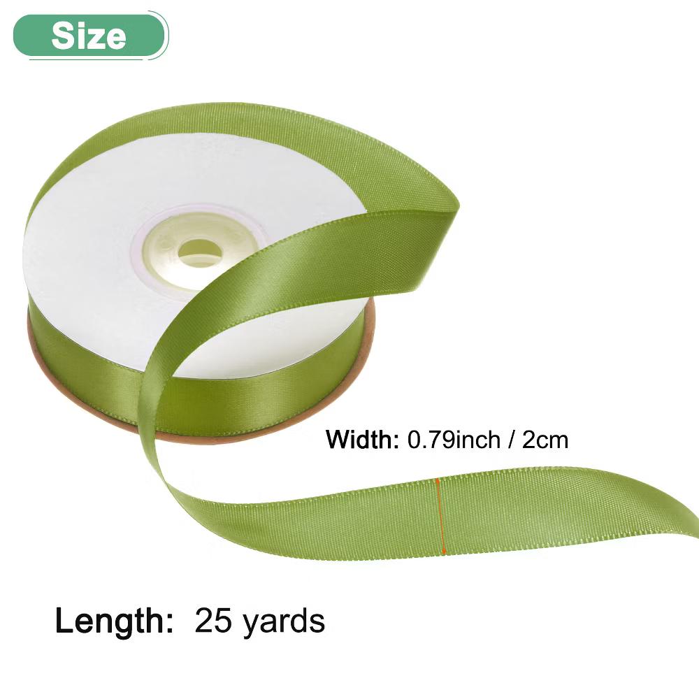 Polyester Satin Shrink-resistant Wrinkle-free Fabric Ribbon 1 Pc - Image 4