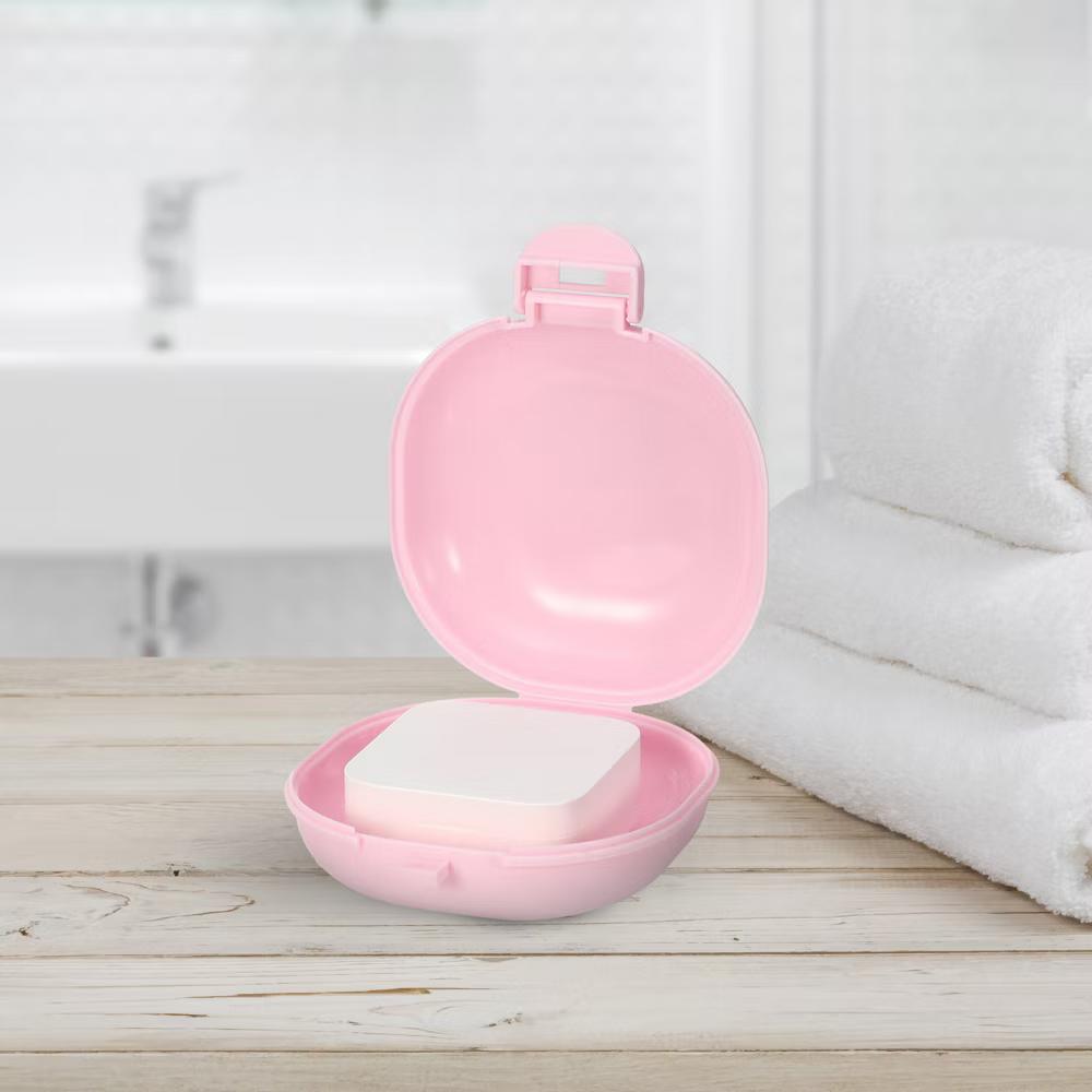 Travel Portable Soap Box 3.58"x3.46"x1.69" 1 Pc - Image 14
