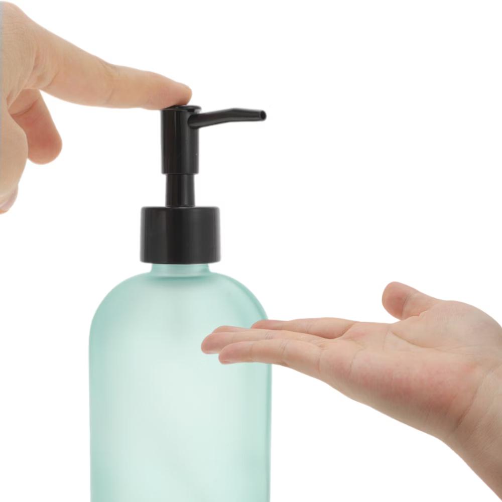 Reusable Cylinder Frosted Soap Dispenser 1 Pc - Image 17