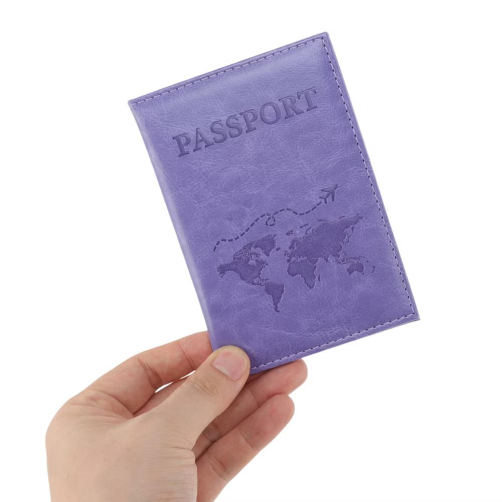 Textured Letter Passport Holder 1 Pc - Image 34