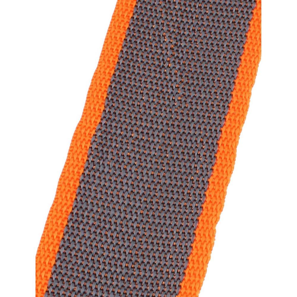 3 Digits Adjustable Password Travel Suitcase Release Buckle Luggage Strap Belt Orange Gray - Image 3
