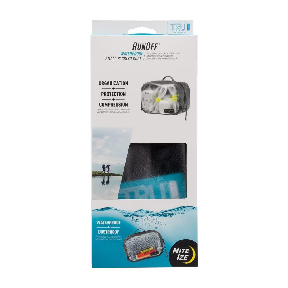 Nite Ize RunOff Waterproof Packing Cube - Waterproof Packing Cube for Travel - Dry Travel Bag with Compression - Charcoal, Small - Image 4