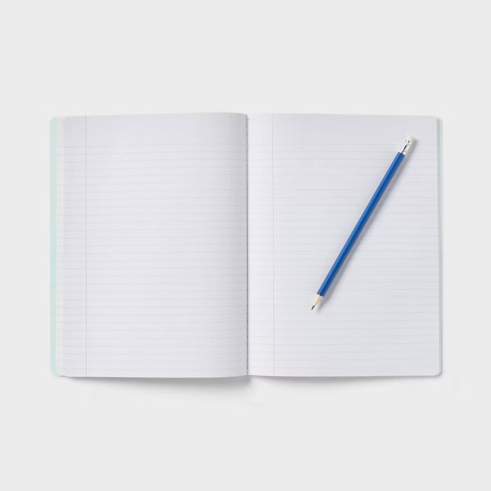 College Rule Composition Notebook 7.5"x9.75" Poly Cover 70 Sheets - Image 8
