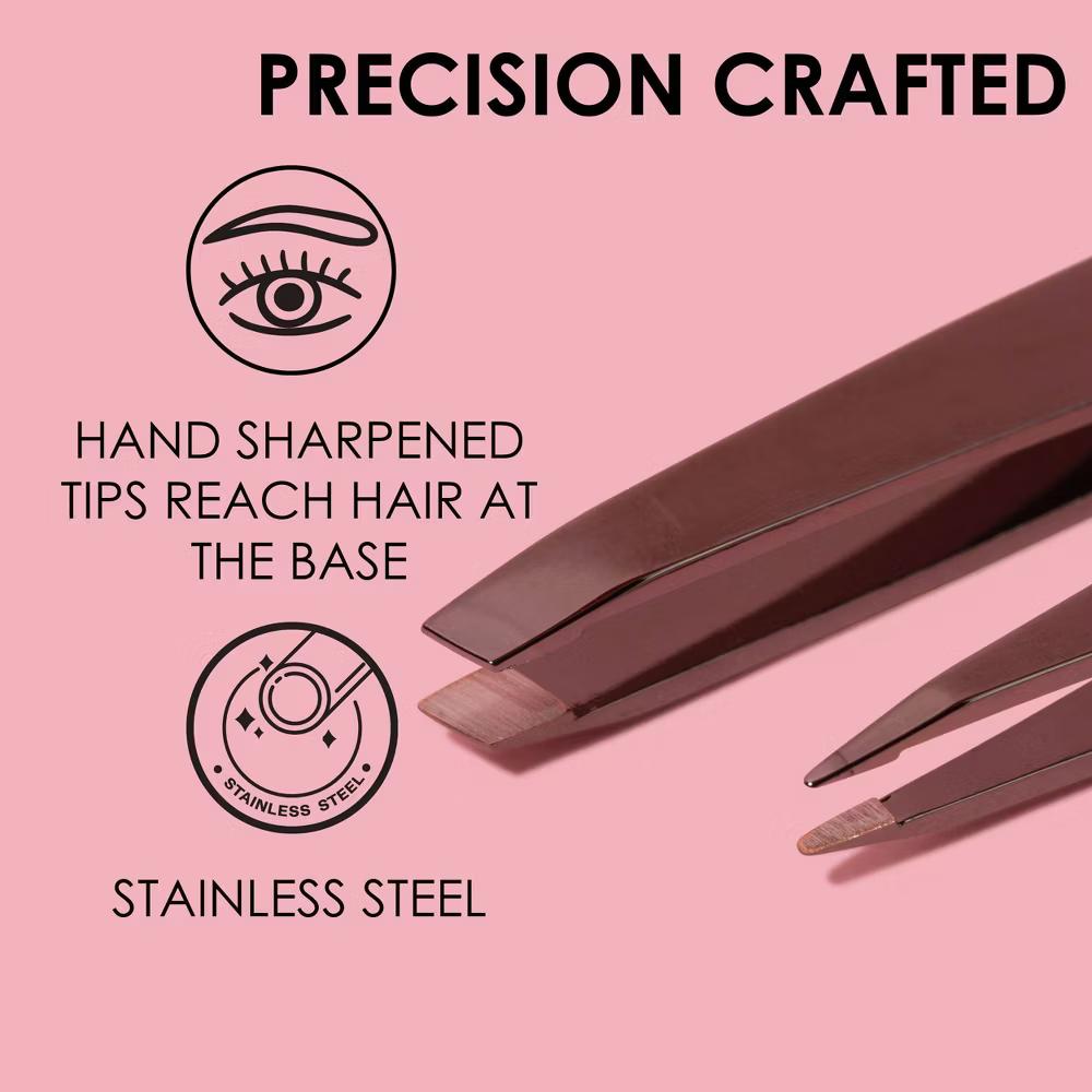 JAPONESQUE Slant & Point Tweezer Duo - Image 6
