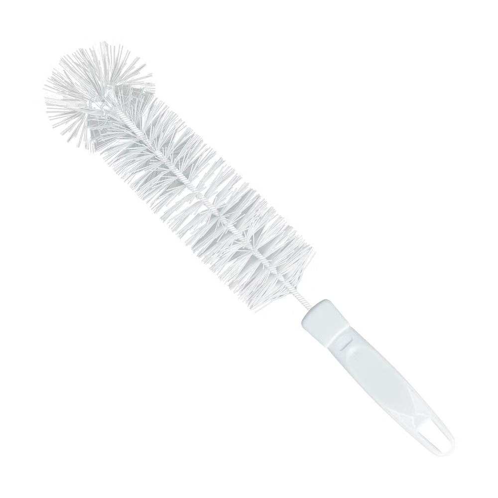Bottle Brush Cleaner, Durable Fiber Bristles Around Twisted Wire with Gripper Handle & Storage Hang Hole, Dishwasher Safe - Image 7