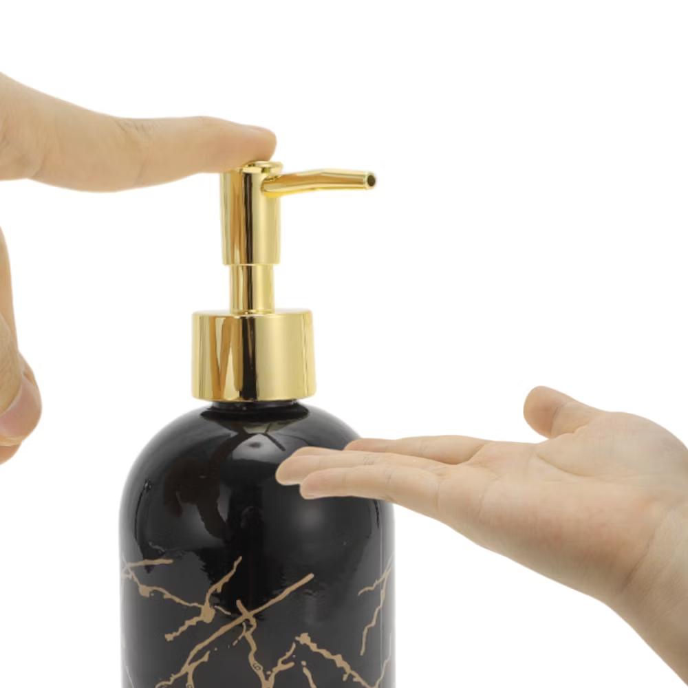 Reusable Cylinder Marble Soap Dispenser 1 Pc - Image 5