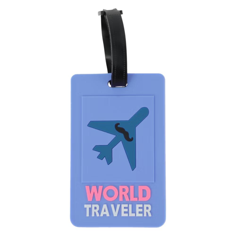 Plane Pattern Luggage Tag 1 Pc