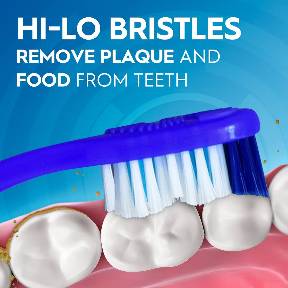 Dual Clean Toothbrush - Soft - 4ct - Image 3