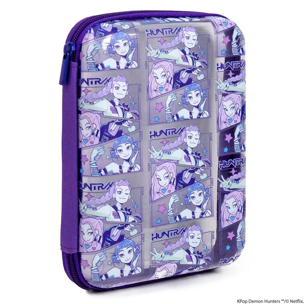 KPop Demon Hunters Vinyl Hard Sided Pencil Case