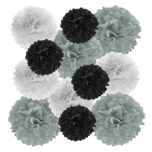 gray-white-black