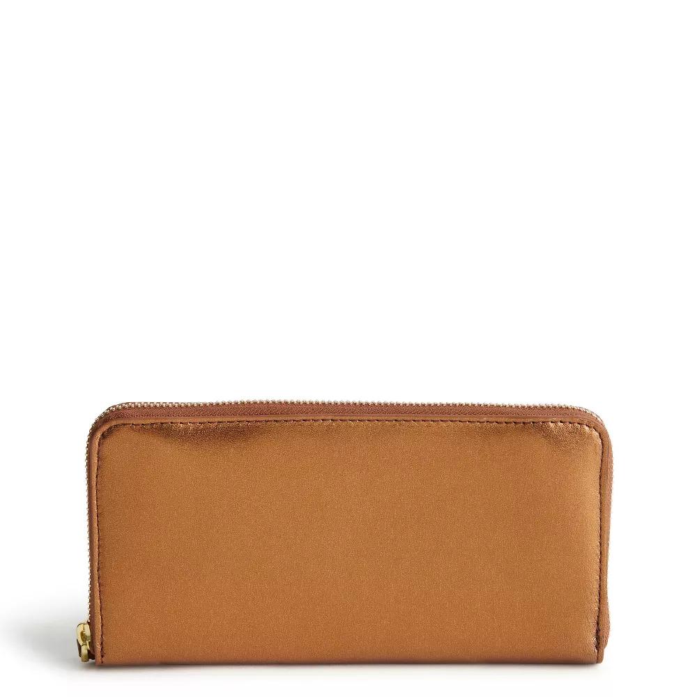 Women's Leather Continental Wallet - Image 6
