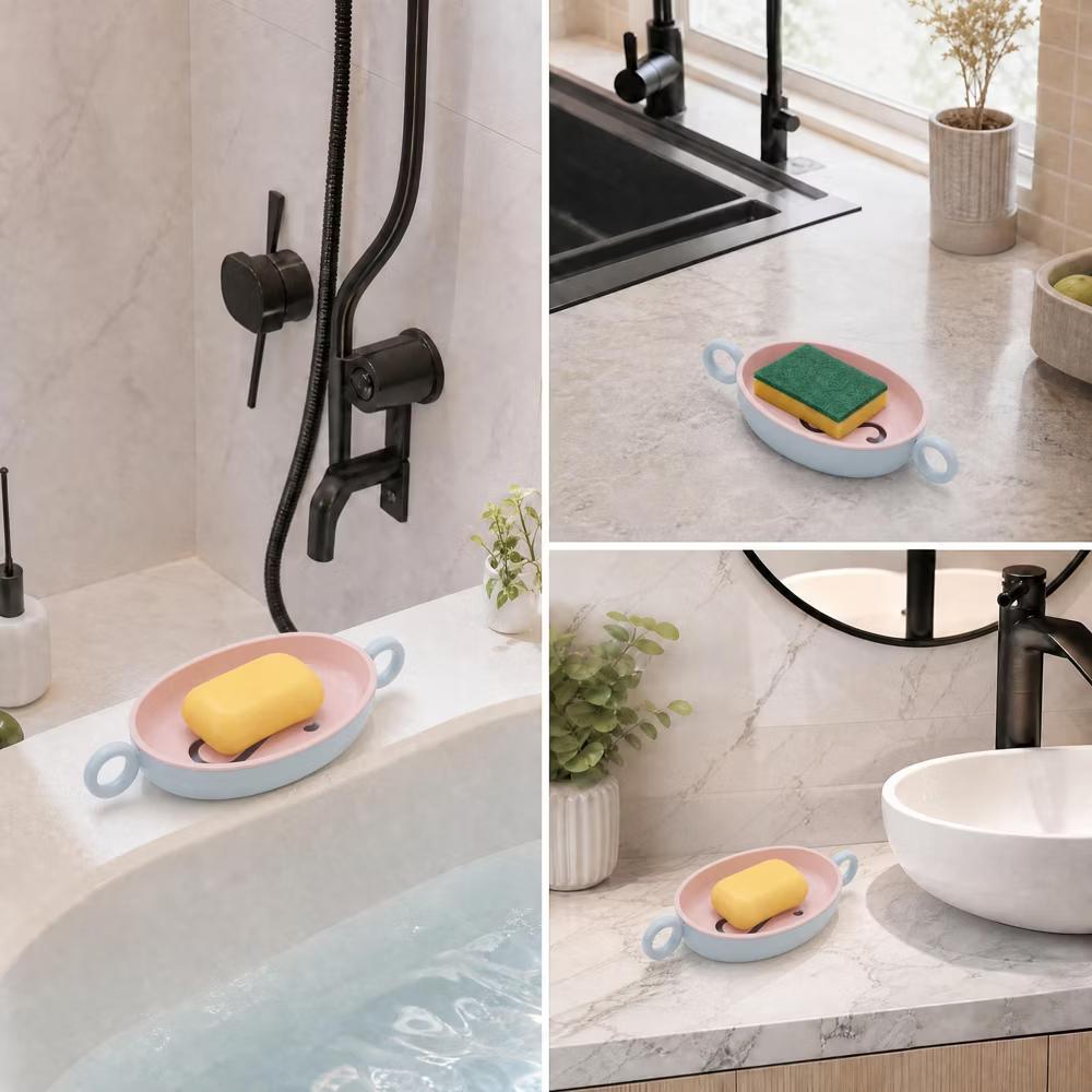 Cute Durable Soap Dish 1 Pc - Image 23