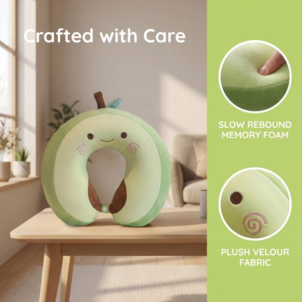 U-Shape Memory Foam Portable Traveling Travel Neck Pillows 12x12in 1 Pc - Image 21