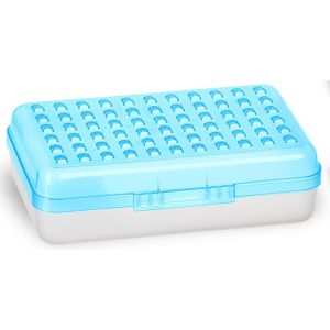 Pencil Box, Plastic Small Dots Pencil Case, School Storage Utility Supplies Box Organizer with Snap Closure for Kids and Adults