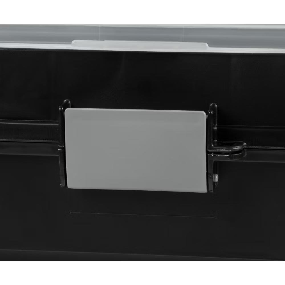 USA Portable Letter Size File Box with Handle for Hanging Folders - Image 4
