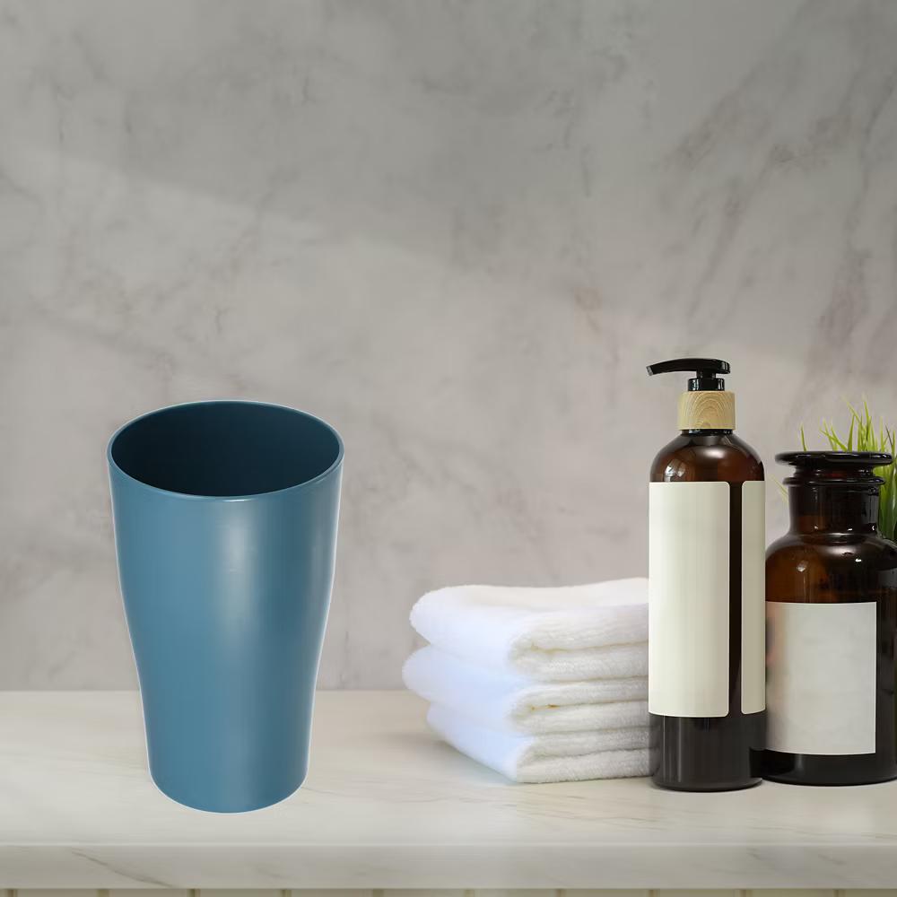 Bathroom Toothbrush Tumblers Kit PP Cups for Bathroom 4.92"x3.03" 2pcs - Image 5