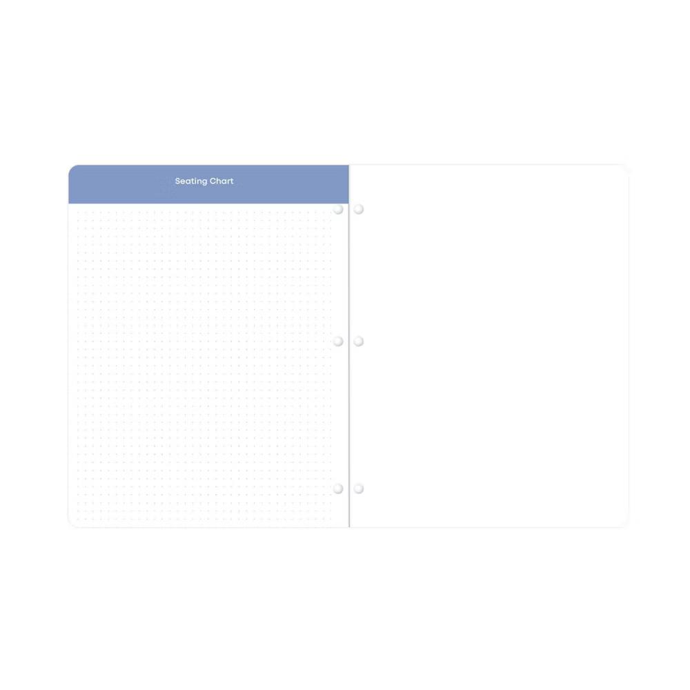 Blue Sky 8.5"x11" 2026-2027 Monthly Teacher Planning Calendar Rio Green - Image 5